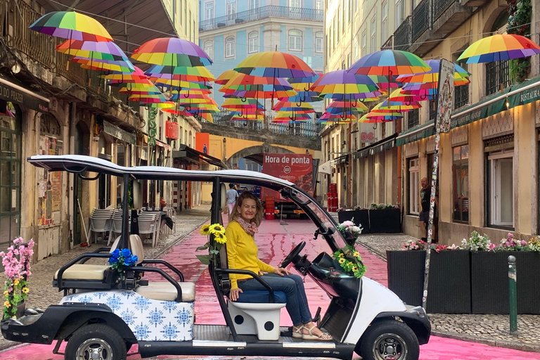 Lisbonne : Visite touristique guidée en Eco Tuk TukLisbonne : Visite touristique guidée en tuk tuk
