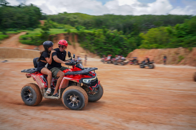 Phang Nga: ATV, Rafting, Zipline & Waterfall Adventure