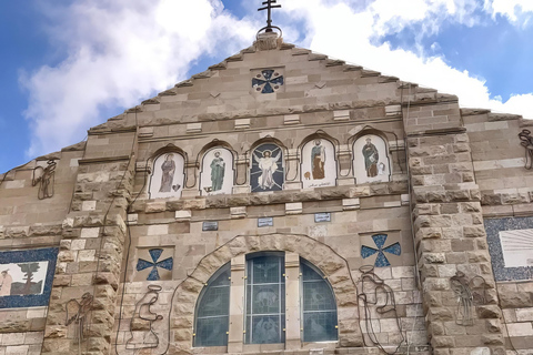 From Amman: Madaba, Mount Nebo & Dead sea Or Baptism Site Amman: Madaba, Mount Nebo & Dead Sea Tour( Swim & Lunch)