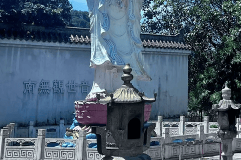 From Guangzhou: Canyoning Tour & Guanyin Mountain Temple