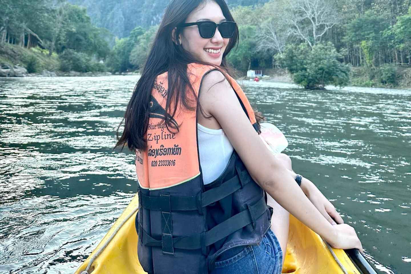 From Vientiane: Vang Vieng Tour with Cave Kayak & Zipline