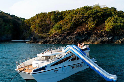 Phuket: Phi Phi Island Catamaran Tour with Beachfront Lunch Full Day Tour without Transfer//No National Park Fee