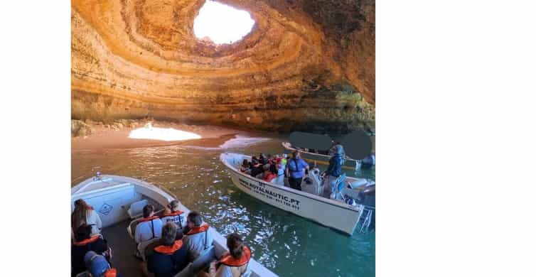 From Portimão: Algar de Benagil and Sea Caves Boat Tour