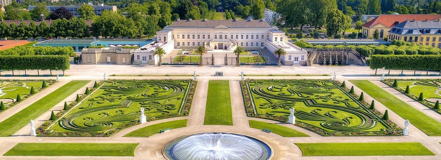 Hanovre : Visite guidée des jardins royaux de Herrenhausen
