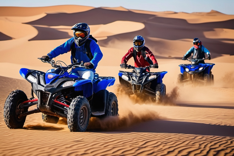 3 Activities in 1 Day: Camel Ride, Jet Ski and Quad Biking