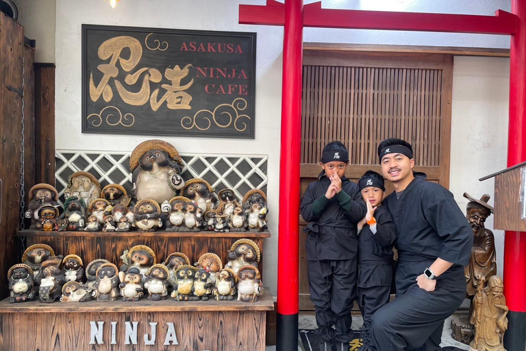 Tokyo: Ninja Experience Cafe Asakusa ・Sasuke course