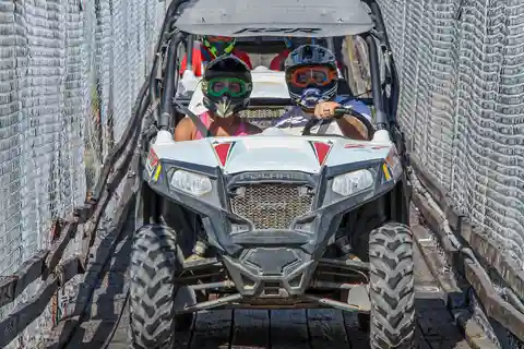 Los Cabos: Ultimate UTVs Adventure, Cross the Wooden Bridge