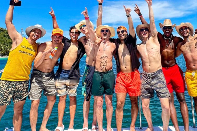 Boracay: Sally Sunset Party Yacht w/ Snacks & Water Activity