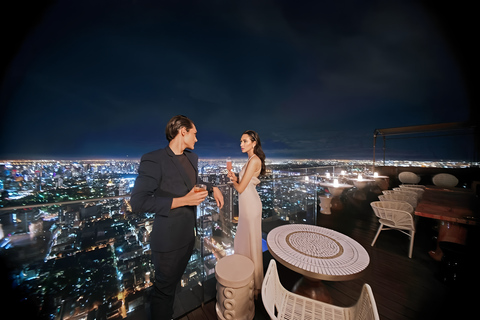 Bangkok: Mahanakhon SkyWalk Observation Deck Entry Ticket Sunset: Ticket, Photo, Coupon, Skyverse. Last Entry 6:30 PM