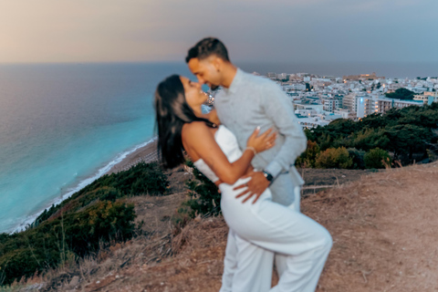 Portraits à Rhodes : Visite privée d&#039;un photographe de vacances3 heures + 75 photos sur 3 sites