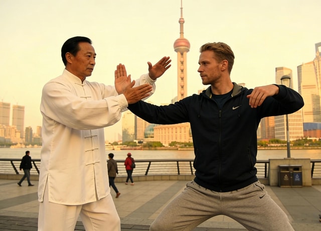 【ChinaGem】Shanghai: Tai Chi Class at Dawn or Dusk