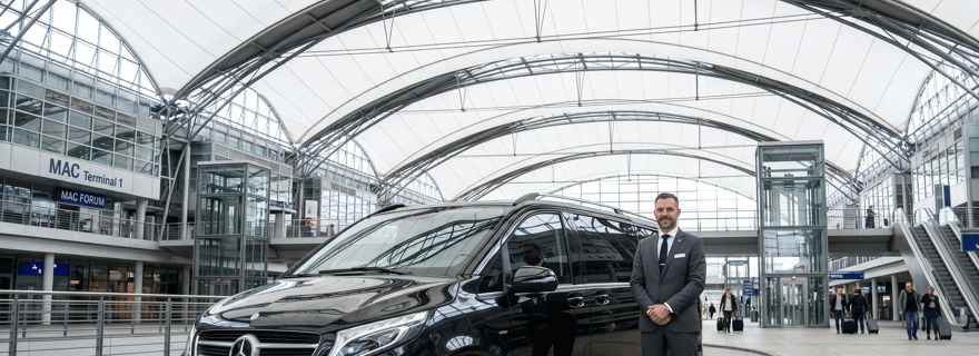 Munique: Transfer Particular de/para o Aeroporto MUC e a cidade