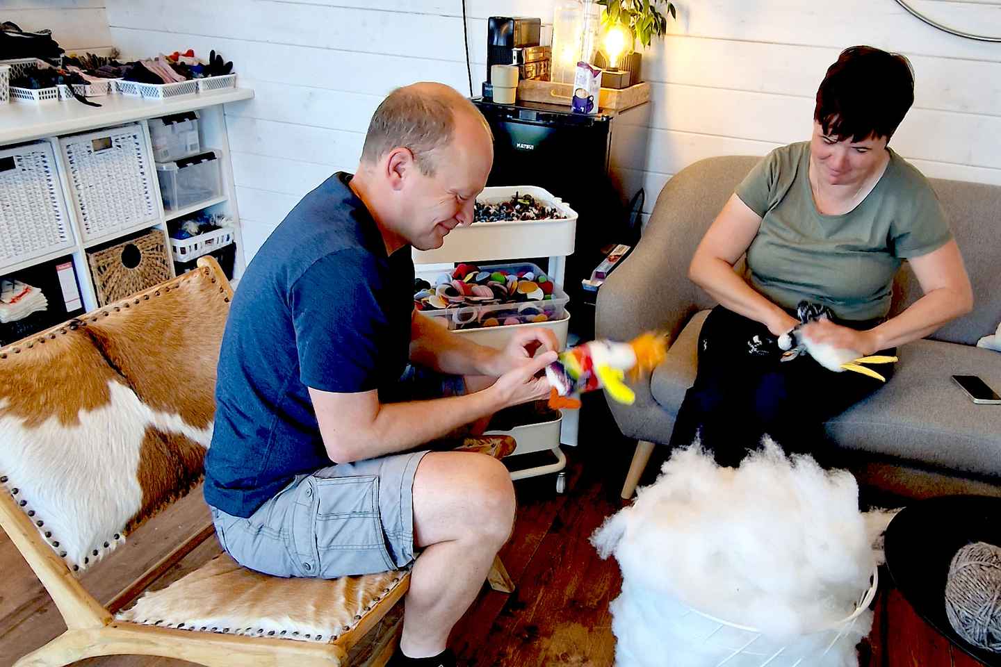 Reykjavik: Erschaffe ein isländisches Wollmonster