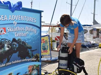 Skiathos Scuba Diving prive programme for absolute beginners