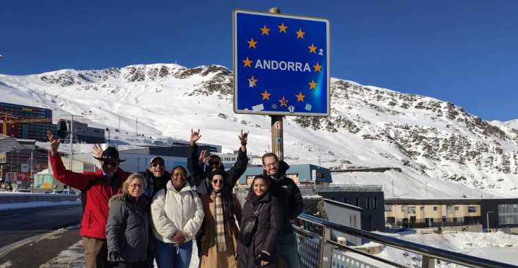 Barcelona: Dagtrip met gids naar Andorra, Frankrijk en Spanje