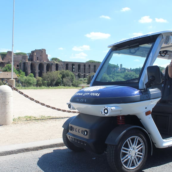 Rome : Visite privée personnalisable en voiturette de golf électrique