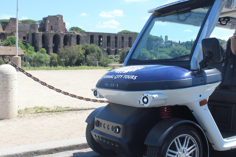 Rome : Visite privée personnalisable en voiturette de golf électrique