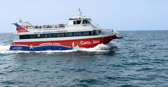 Ibiza: Santa Eulalia Return Ferry, 6-8 Hours in Formentera