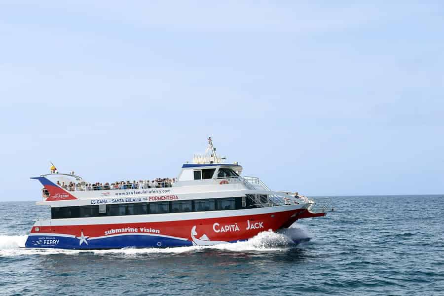 Ibiza: Hin- und Rücktransfer von Santa Eulalia nach Formentera. Foto: GetYourGuide