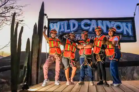 Night Ziplines & UTV Adventure & Mexican Parrillada