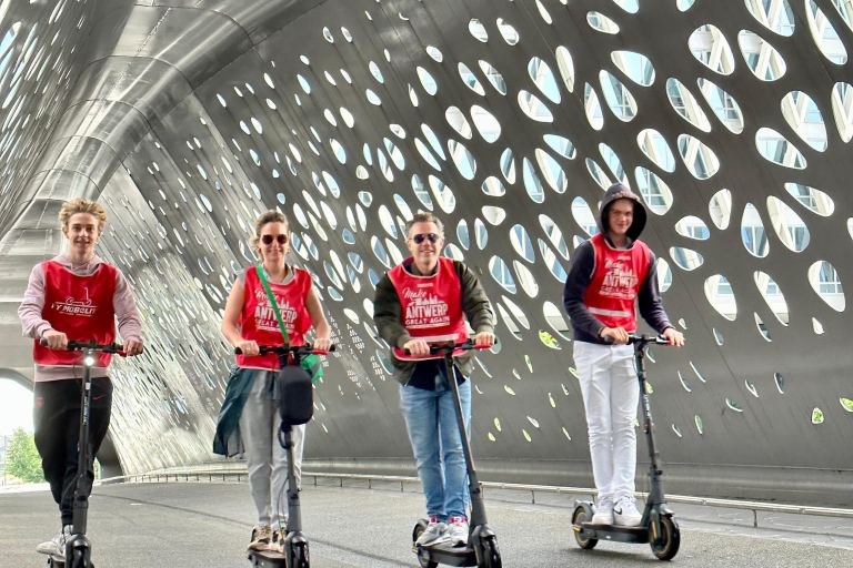Antwerpen: Stadt Highlights E-Scooter Tour