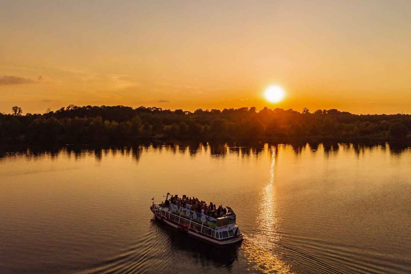 Tour on the Cospudener See