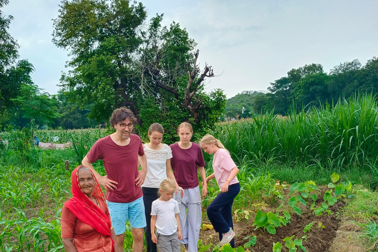 Udaipur: Countryside E-Bike Tour with Refreshments