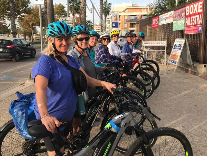 Alghero Recorrido en bicicleta eléctrica por el Parque Natural de