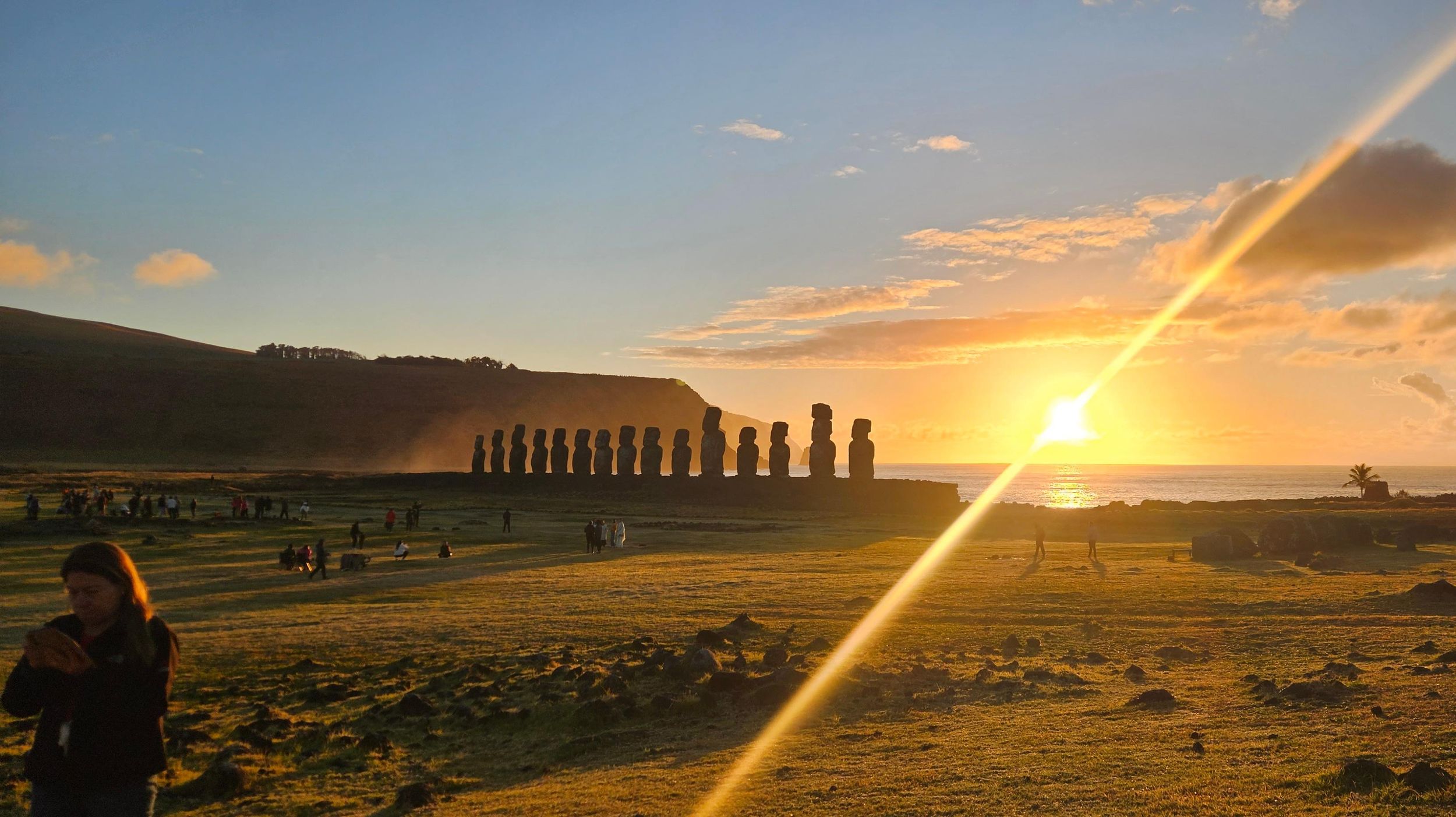 Sonnenaufgang im Paradies plus Moai-Steinbruch: Exklusive private Tour