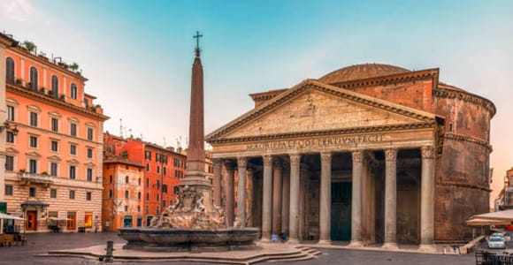 Pantheon Roman Monuments Ticket with Audio Guide