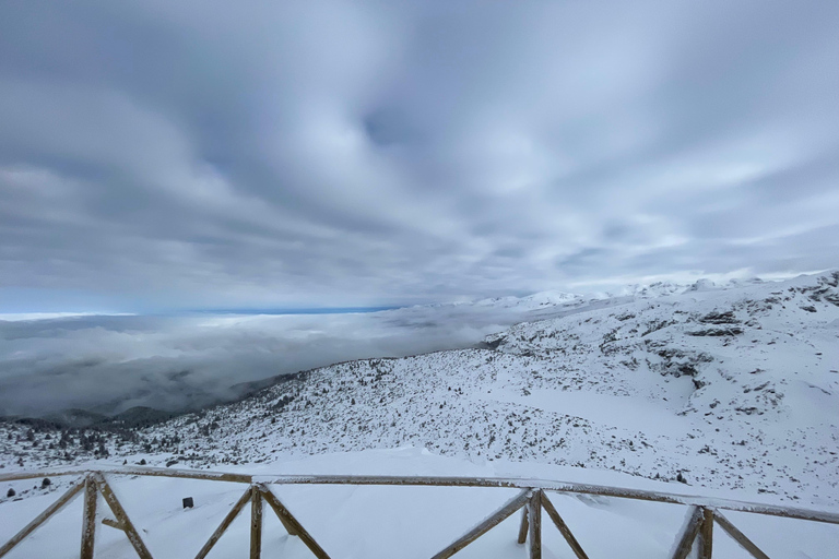 From Sofia: Private 7 Lakes Winter Hiking Tour