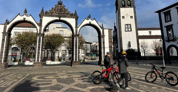 Ponta Delgada: E-Bike Radfahren Tour