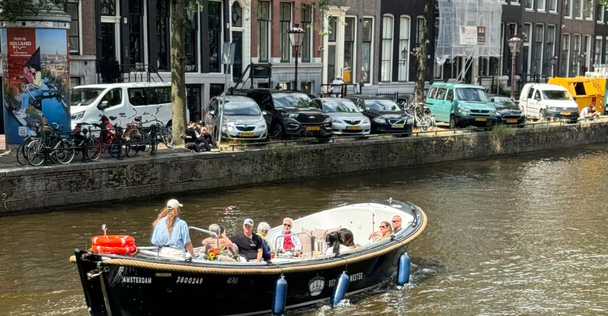 Afbeelding 9 van Rondvaart door Amsterdam met kleine groep, inclusief hapjes/drankjes