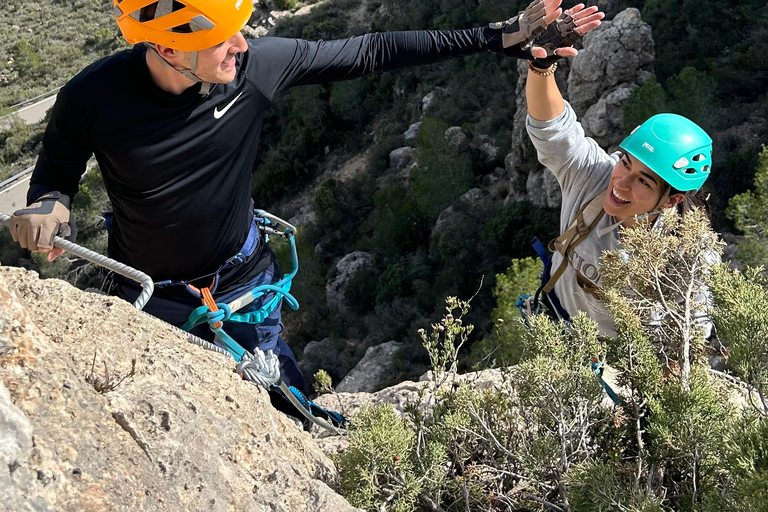 Climb the best via ferrata in Valencia
