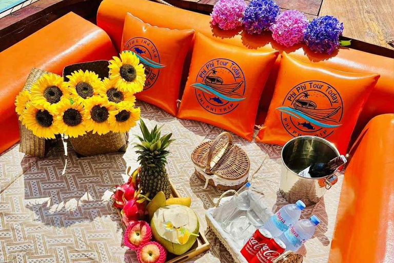 Phi Phi-öarna: privat lyx med långsvansbåt och snorklingPhi Phi-ön: privat lyx med långsvansbåt och snorkling