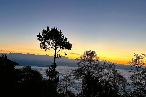 Katmandú: Amanecer en Nagarkot: Senderismo Nagarkot - Changunarayan