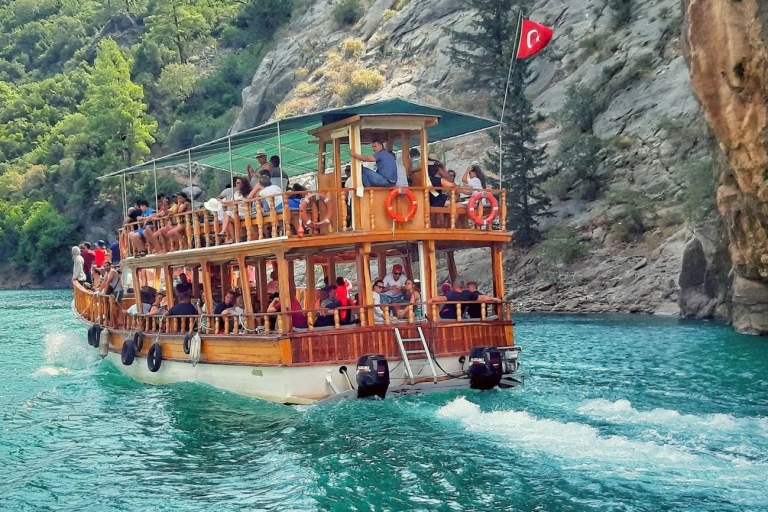 From Alanya: Green Canyon Tour
