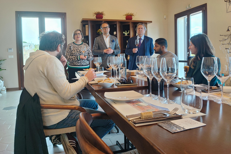 Dégustation de vins sur le versant sud de l'Etna