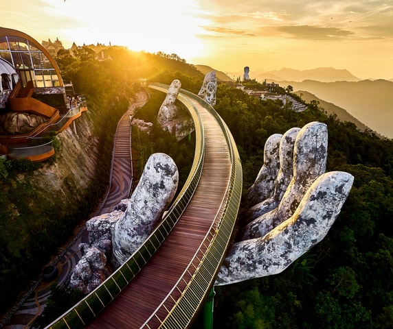 Da Nang/Hoi An: Golden Bridge Sunset & Night All-Inclusive