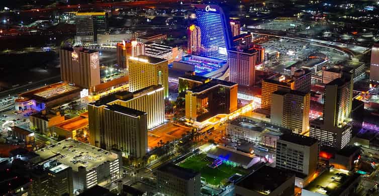 Las Vegas: Night Helicopter Flight over Las Vegas Strip photo 8
