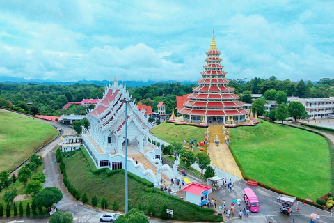 Chiang Mai: Chiang Rai Temples & Singha Park Day Trip