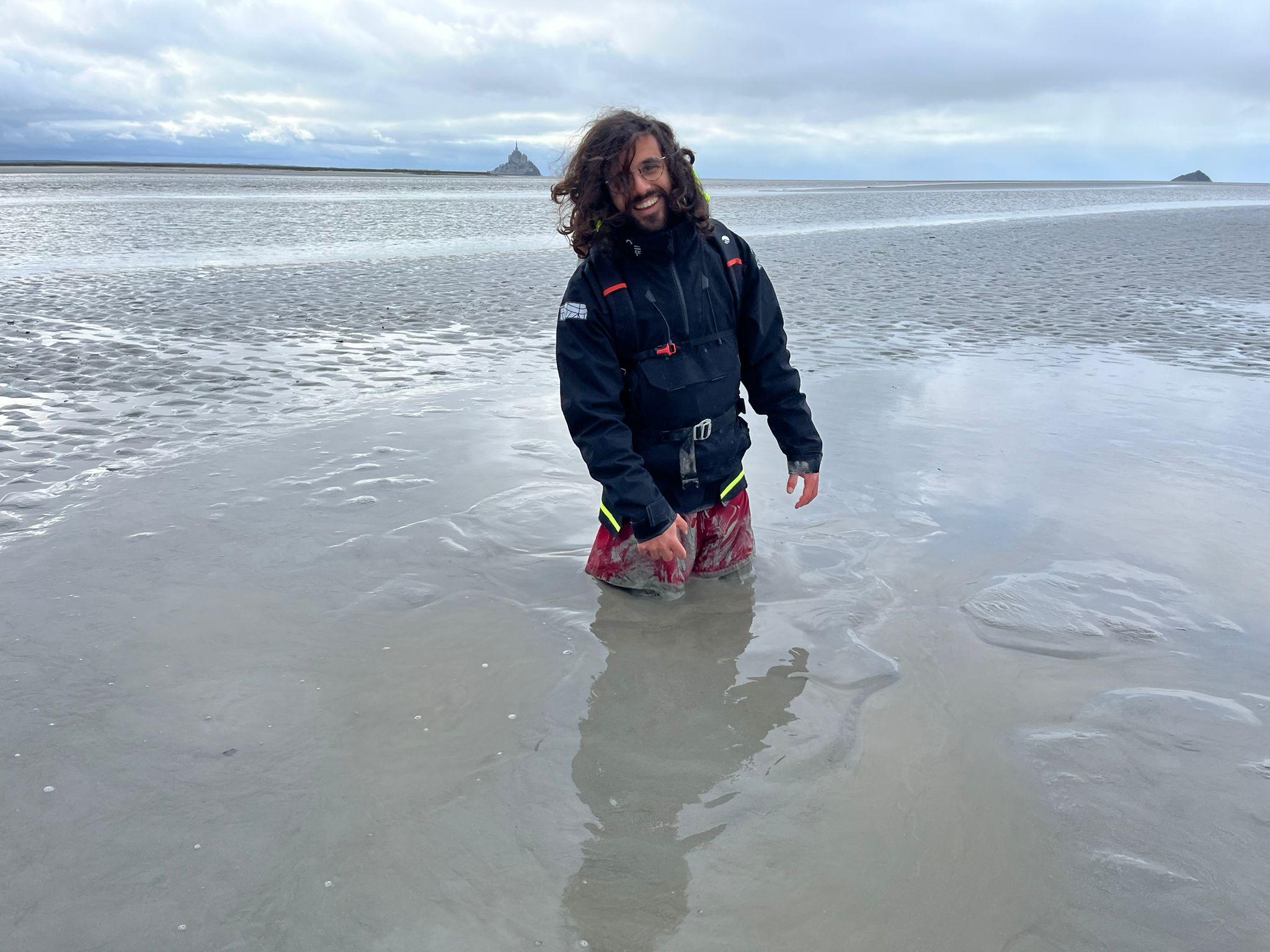 Bucht von Mont Saint-Michel : Treibsand und Entdeckung