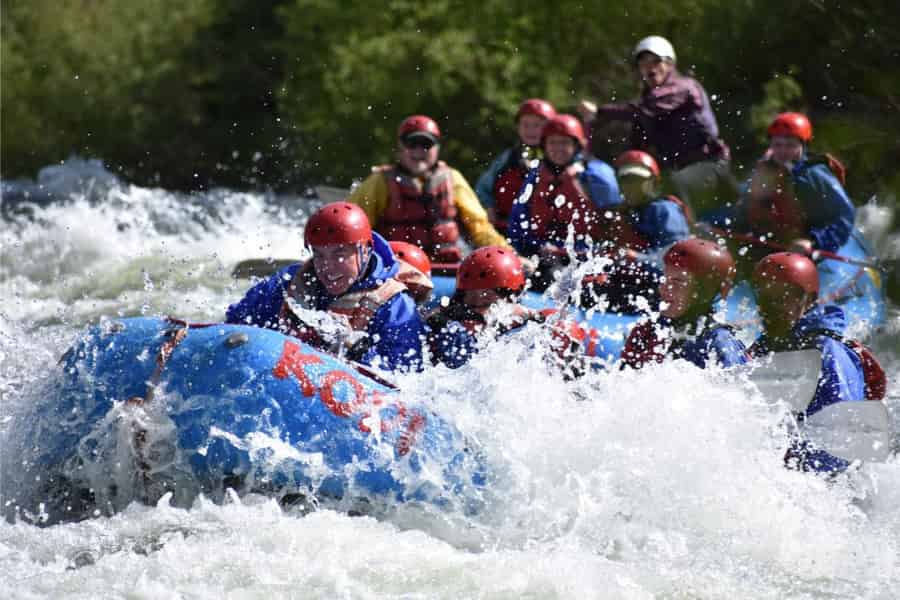 Buena Vista: Rafting auf dem Arkansas River und Zipline-Kombitour. Foto: GetYourGuide