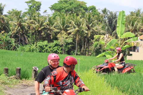 Ubud: Bali Barong ATV Quad Bike – Waterfalls & Flying Bridge Single ATV Quad Bike – Meeting Point