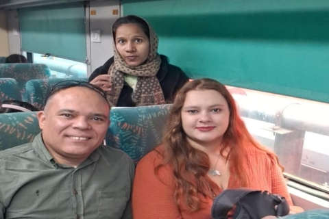 Delhi-Agra-Jaipur - Overstappen met de sneltreinTreinreis van Jaipur naar Agra