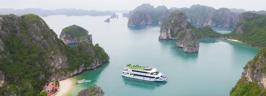 Baie d'Ha Long 8 heures de croisière journalière sur LA CASTA DAILY CRUISE