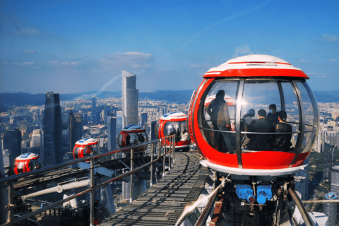 Guangzhou: Canton Tower Observation Deck and Thrill Rides 488m Outdoor Observation Ticket