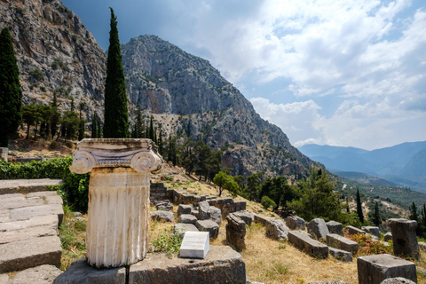 From Athens: Customizable Private Full-Day Trip to Delphi Seaside Tour: Delphi & Galaxidi