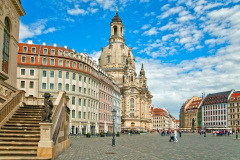 Dresden: Historische Stadtführung durch Dresden und Frauenkirche