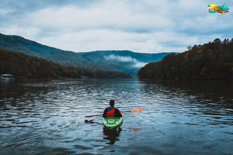 Kayak à la plage de Baga